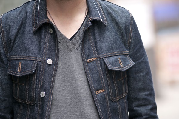 Áo khoác denim - “Nhiều trong một” cho ngày chớm Thu 2 Áo khoác denim - “Nhiều trong một” cho ngày chớm Thu 2
