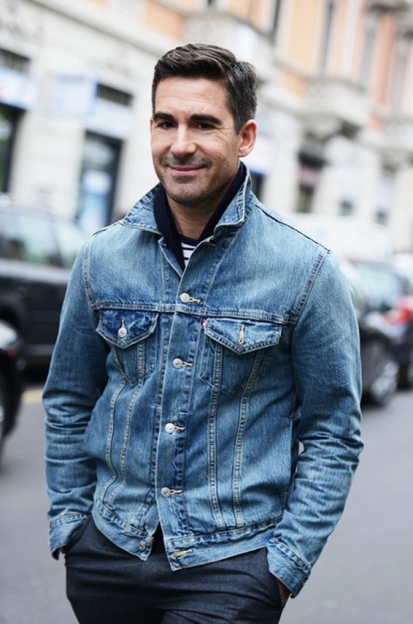Áo khoác denim - “Nhiều trong một” cho ngày chớm Thu 4 Áo khoác denim - “Nhiều trong một” cho ngày chớm Thu 4