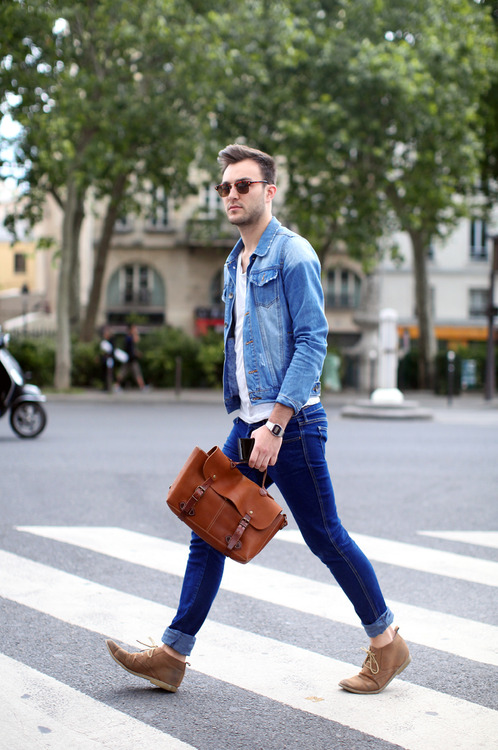 Áo khoác denim - “Nhiều trong một” cho ngày chớm Thu 10 Áo khoác denim - “Nhiều trong một” cho ngày chớm Thu 10