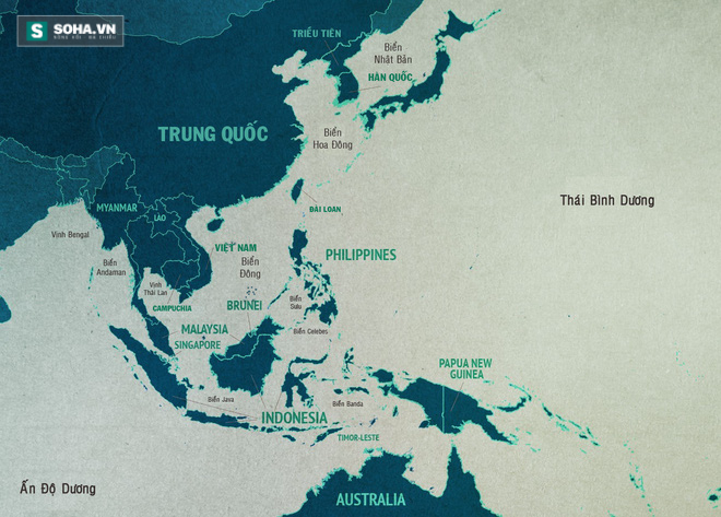 10 tấm bản đồ về thực trạng biển Đông trước phán quyết của PCA - Ảnh 2.