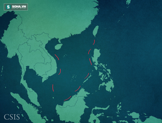 10 tấm bản đồ về thực trạng biển Đông trước phán quyết của PCA - Ảnh 14.