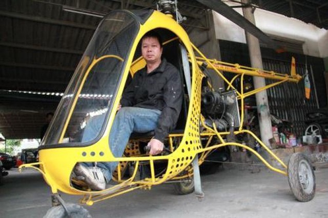 Người chế tạo trực thăng 'made in Vietnam' bị lập biên bản
