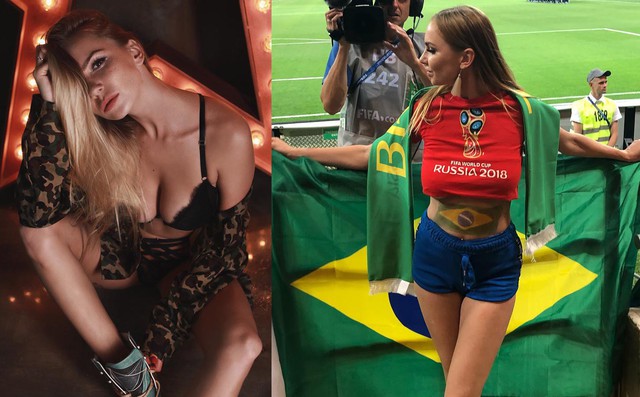 Cận cảnh cổ động viên Nga nóng bỏng nhất World Cup 2018 Cận cảnh cổ động viên Nga nóng bỏng nhất World Cup 2018