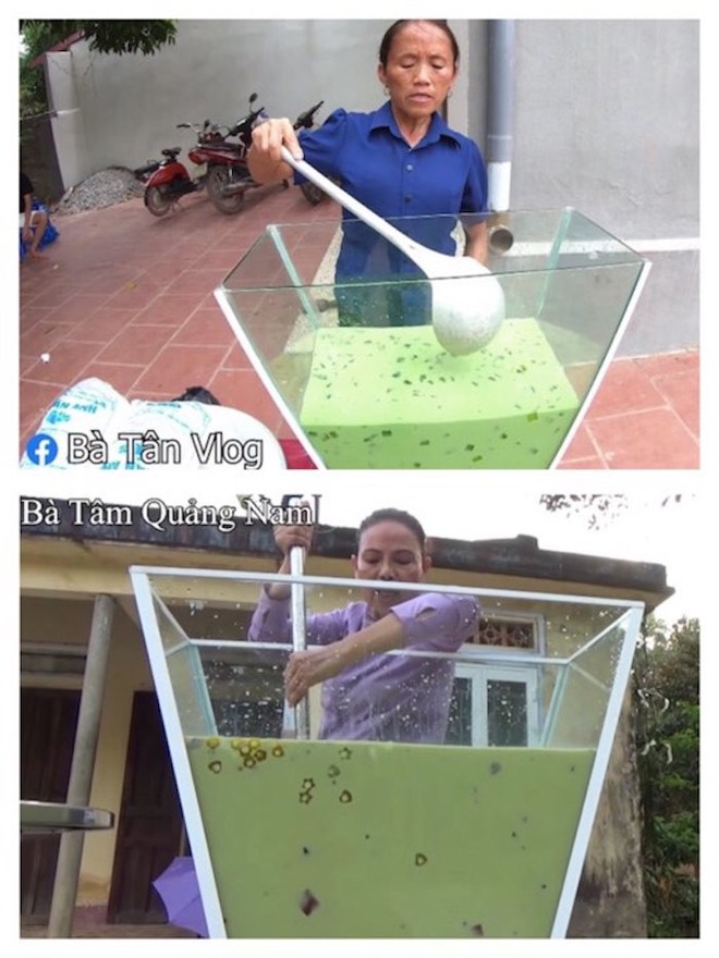 Ý tưởng làm món siêu to khổng lồ giống Bà Tân Vlog, kênh Youtube Bà Tâm Quảng Nam gây tranh cãi - Ảnh 1.