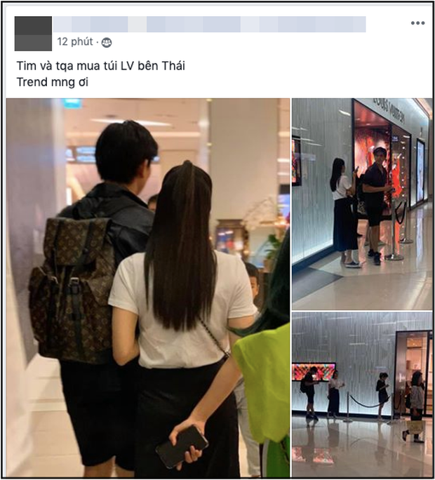 Tim và Trương Quỳnh Anh lại gây hoang mang tột độ: Sánh đôi đi Thái du lịch sau tuyên bố không còn chung nhà - Ảnh 1. Tim và Trương Quỳnh Anh lại gây hoang mang tột độ: Sánh đôi đi Thái du lịch sau tuyên bố không còn chung nhà - Ảnh 1.