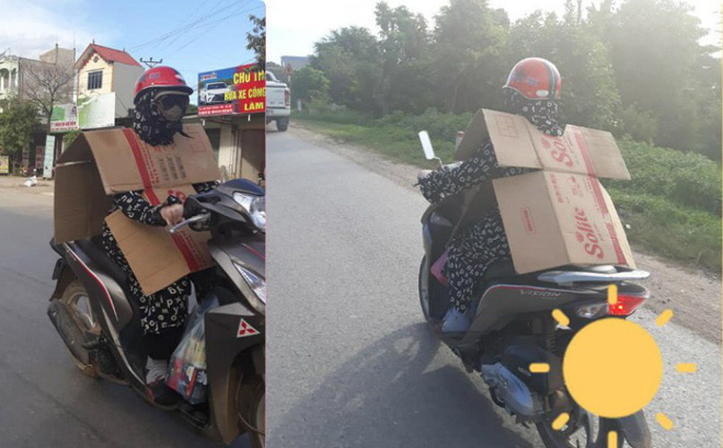 Người phụ nữ trùm kín mít đi xe máy, tưởng bình thường hóa ra ẩn chứa điều bất thường không tưởng - Ảnh 6. Người phụ nữ trùm kín mít đi xe máy, tưởng bình thường hóa ra ẩn chứa điều bất thường không tưởng - Ảnh 6.