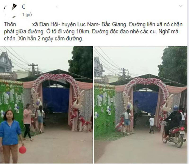 Hình ảnh rạp cưới dựng chiếm nguyên cả làn đường, dân mạng ngán ngẩm: Sợ người ta không biết nhà có hỉ hay sao? - Ảnh 3. Hình ảnh rạp cưới dựng chiếm nguyên cả làn đường, dân mạng ngán ngẩm: Sợ người ta không biết nhà có hỉ hay sao? - Ảnh 3.