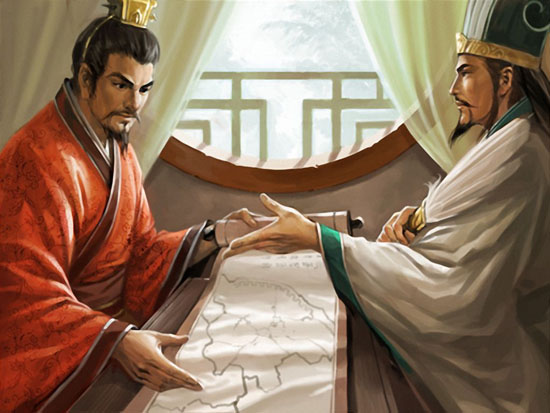 Lưu Bị, Tôn Quyền được lòng giới nhân sĩ Trung Nguyên nhiều hơn Tào Tháo. Gia Cát Lượng là ví dụ điển hình.