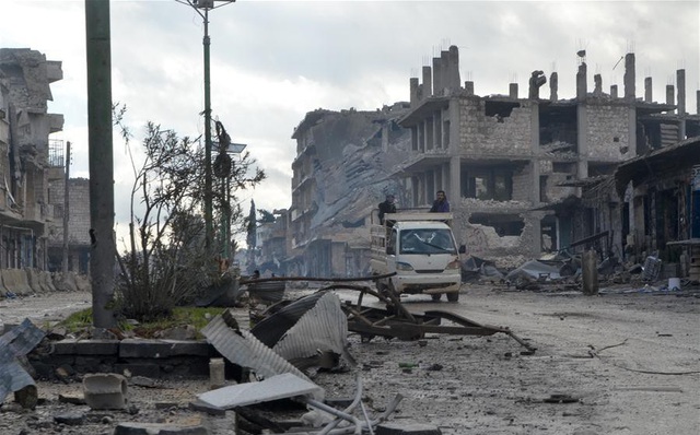 Thành phố ma ở Syria Thành phố ma ở Syria