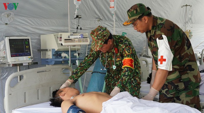Ảnh: Diễn tập cứu hộ, cứu nạn ở biên giới Việt Nam-Campuchia - Ảnh 10. Ảnh: Diễn tập cứu hộ, cứu nạn ở biên giới Việt Nam-Campuchia - Ảnh 10.