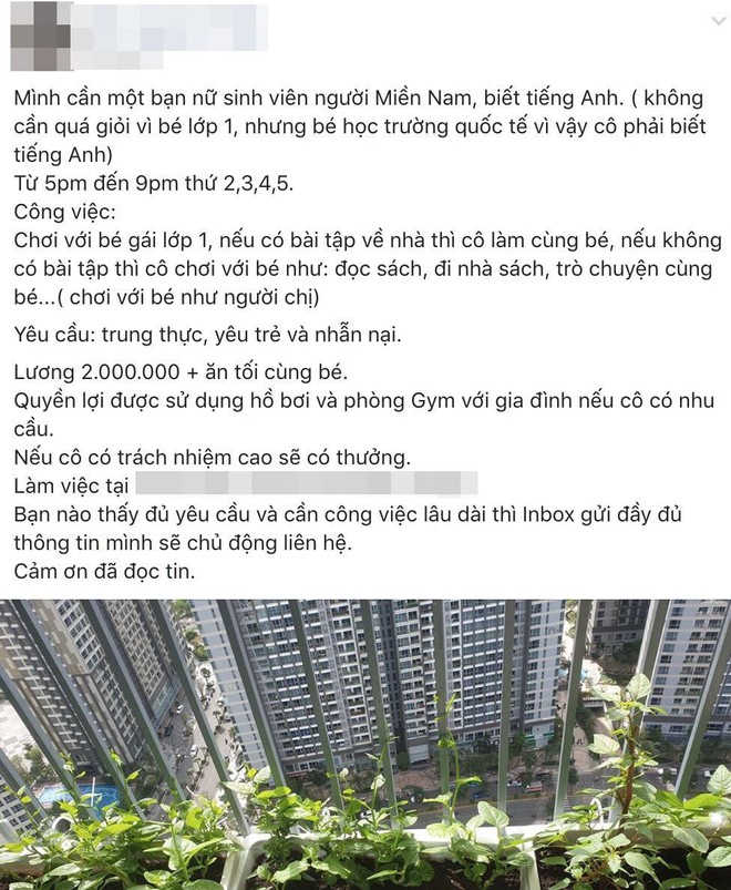 Nanny - Công việc “trông trẻ cao cấp” bỗng dưng hot, nhiều người xem đây là giải pháp thay mình đưa trẻ đến trường khi quá bận - Ảnh 5. Nanny - Công việc “trông trẻ cao cấp” bỗng dưng hot, nhiều người xem đây là giải pháp thay mình đưa trẻ đến trường khi quá bận - Ảnh 5.